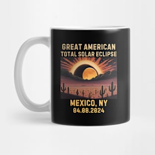 Total Solar Eclipse 2024 USA April 8 2024, Mexico, NY Mug